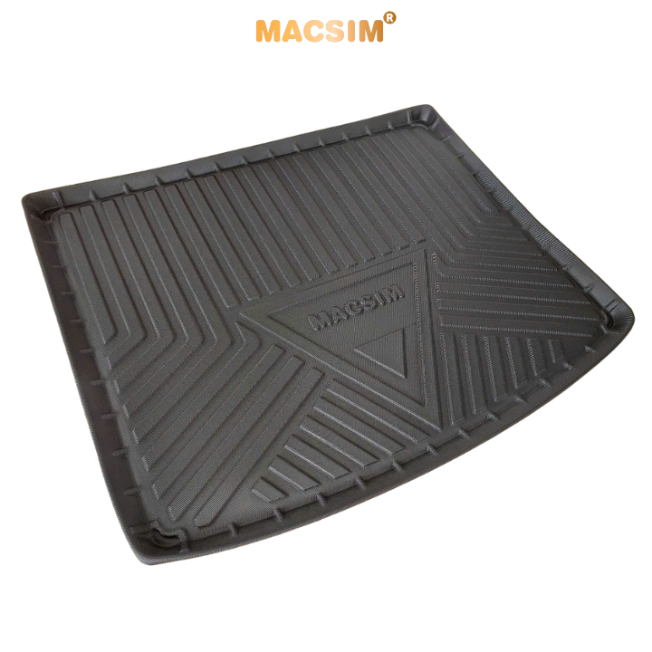 Thảm lót cốp ô tô VOLKSWAGEN Touareg 2011-2016 Macsim -TPV cao cấp , chuẩn phom (mã 06)