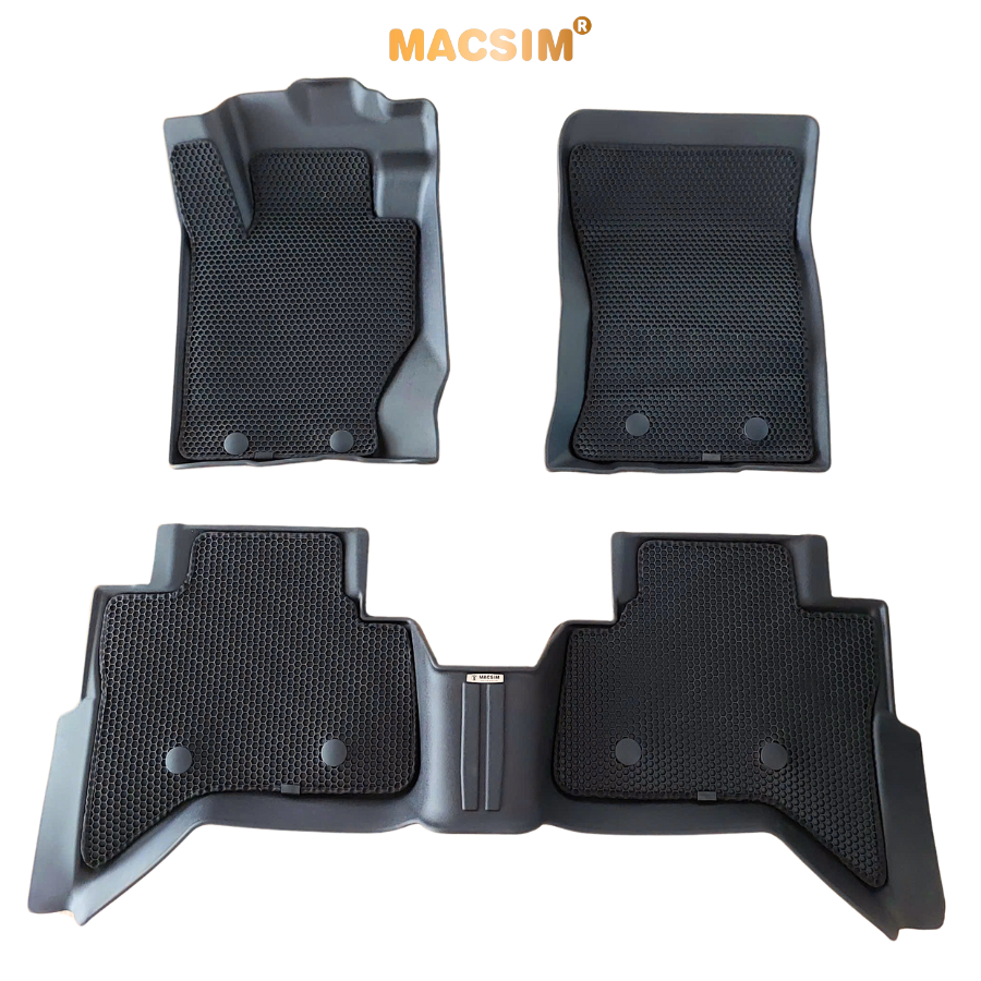 Thảm sd1 2 lớp dạng lưới lục giác Mitsubishi Triton 2024+