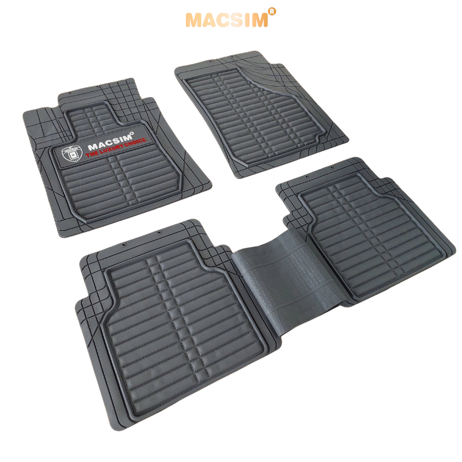 Thảm lót sàn ô tô phổ quát Macsim màu xám