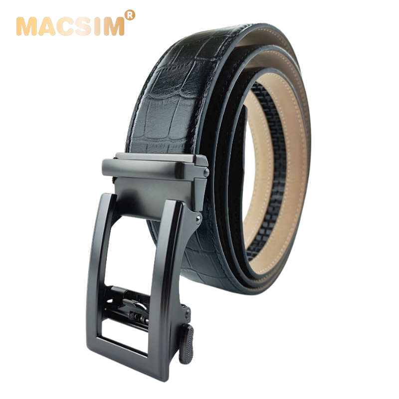 Thắt lưng nam da thật cao cấp nhãn hiệu Macsim tw011