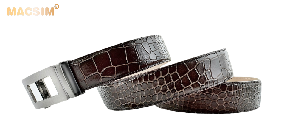 Thắt lưng nam da thật cao cấp nhãn hiệu Macsim tw012