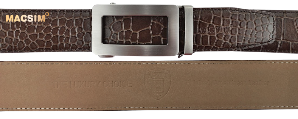 Thắt lưng nam da thật cao cấp nhãn hiệu Macsim tw012