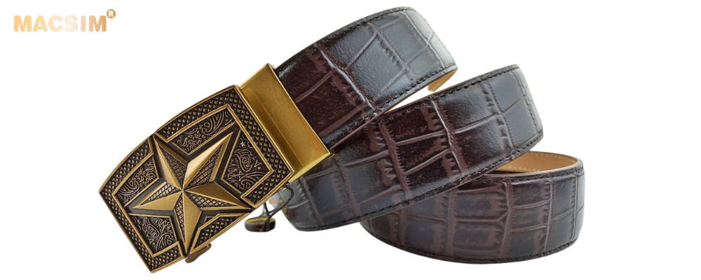 Thắt lưng nam da thật cao cấp nhãn hiệu Macsim tw013