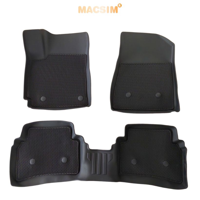 Thảm Lót Sàn Ô Tô Huyndai Venue Macsim – 2 Lớp cao su, Chuẩn Phom, Dễ Vệ Sinh(Mã 03)