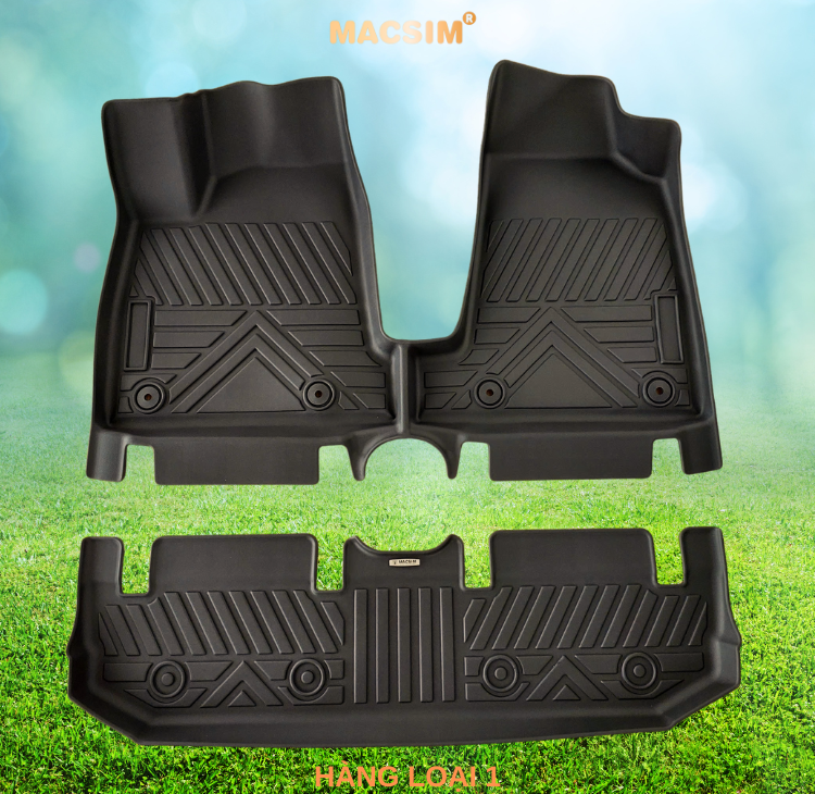 Thảm Lót Sàn Ô Tô VinFast VF3 (2023–2026) Macsim – TPE Chuẩn Phom, Dễ Vệ Sinh (Mã 03)