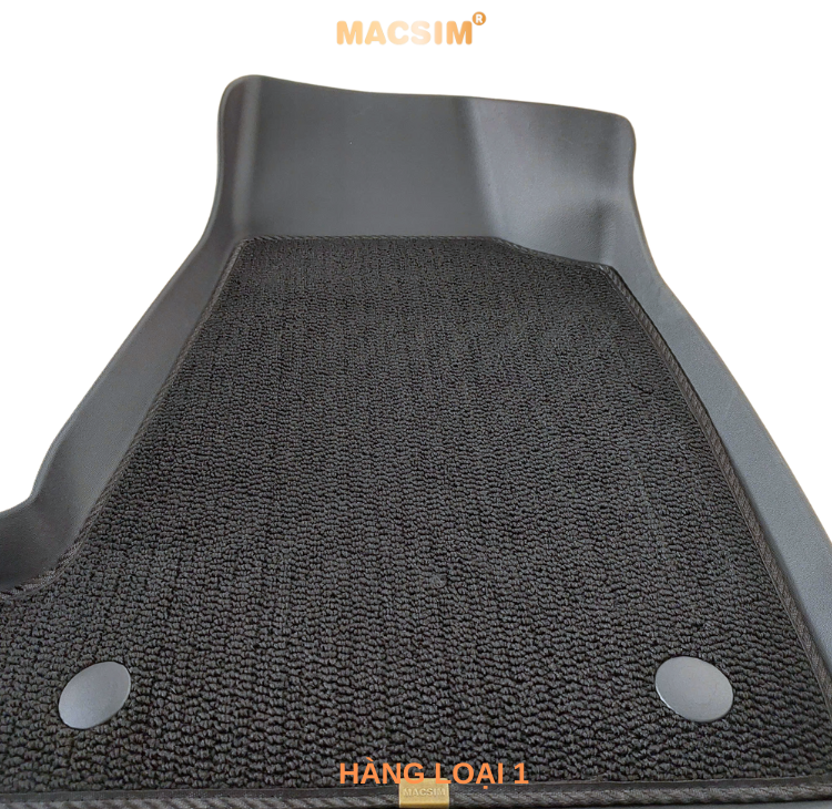 Thảm lót sàn ô tô 2 lớp cao cấp xe Vinfast VF3 (sd3)  nhãn hiệu Macsim -  ( Giảm giá nhưng chất lượng không giảm)