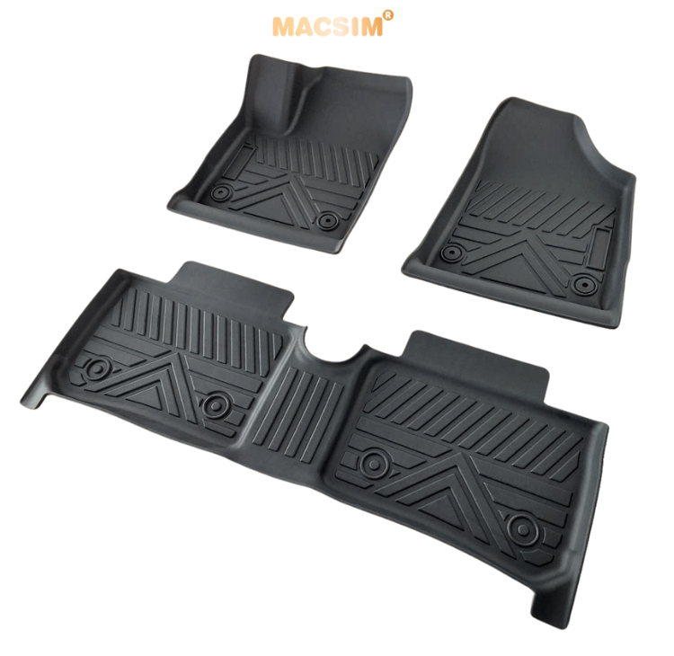 Thảm lót sàn ô tô Vinfast Vf5 Macsim - Tpe chuẩn phom, Dễ Vệ Sinh (Mã 03)