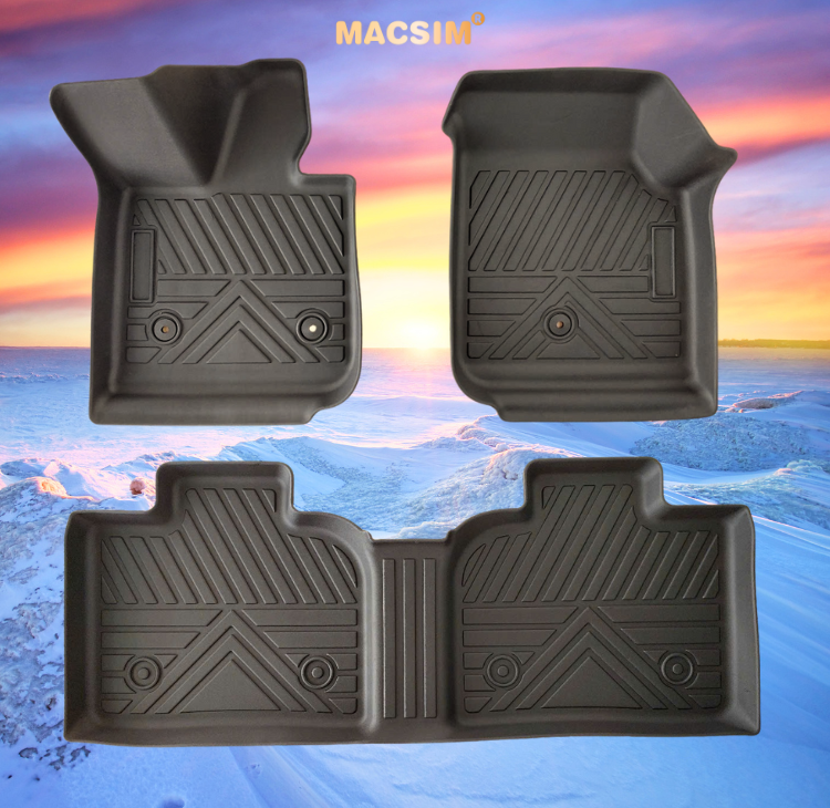 Thảm lót sàn ô tô Vinfast Vf7 Macsim - Tpe chuẩn phom, Sử dụng lâu dài (Mã 03)