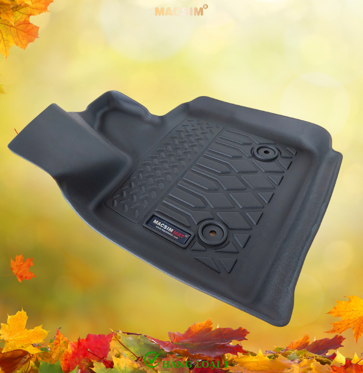 Thảm sàn sd1 Vinfast Vf7 nhãn hiệu Macsim Nhãn hiệu Macsim chất liệu nhựa TPE cao cấp màu đen