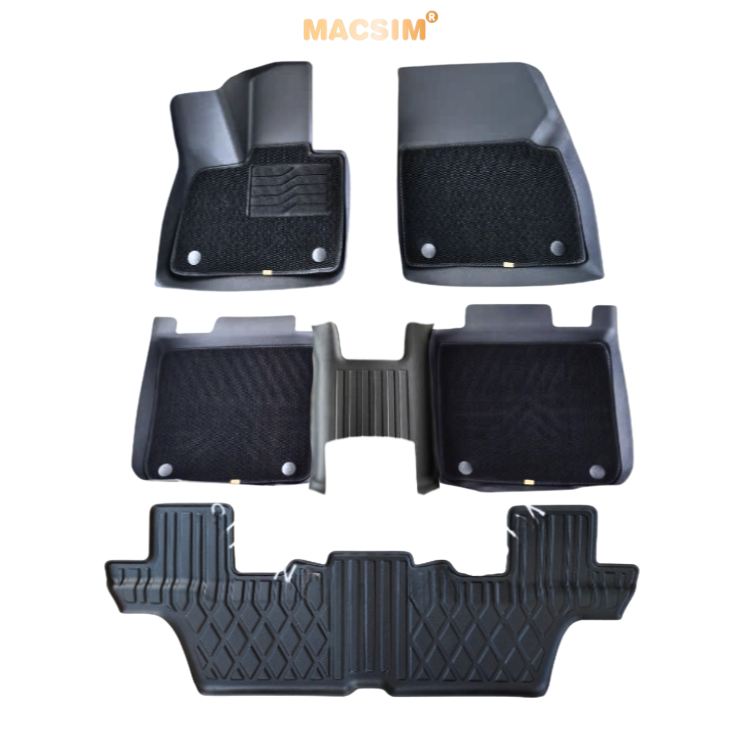Thảm lót sàn 2 lớp sd3 Vinfast VF9 ( 6 chỗ)  - nhãn hiệu Macsim - Giảm giá nhưng chất lượng không giảm
