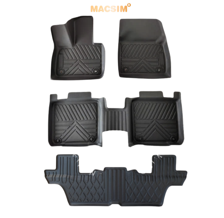 Thảm lót sàn 1 lớp sd3 Vinfast VF9 ( 6 chỗ)- nhãn hiệu Macsim - Giảm giá nhưng chất lượng không giảm