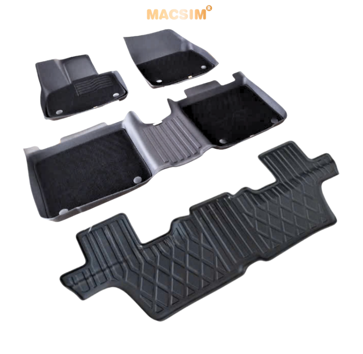 Thảm lót sàn 2 lớp sd3 Vinfast VF9 ( 7 chỗ)  - nhãn hiệu Macsim - Giảm giá nhưng chất lượng không giảm