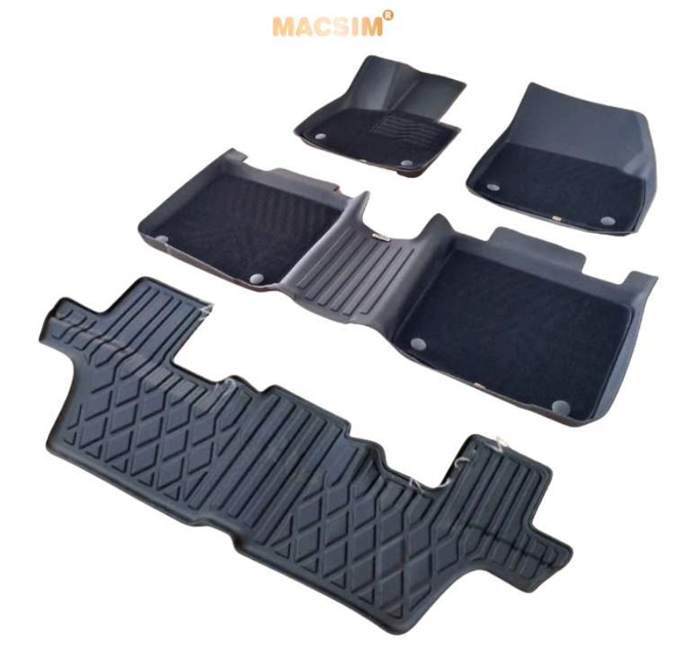 Thảm lót sàn 2 lớp sd3 Vinfast VF9 ( 7 chỗ)  - nhãn hiệu Macsim - Giảm giá nhưng chất lượng không giảm