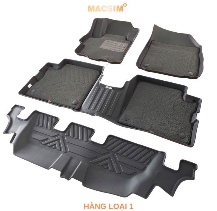 Thảm lót sàn (2 lớp mẫu mới cước rối) sd3 Mitsubishi Xpander Nhãn hiệu Macsim - Giảm giá nhưng chất lượng không giảm