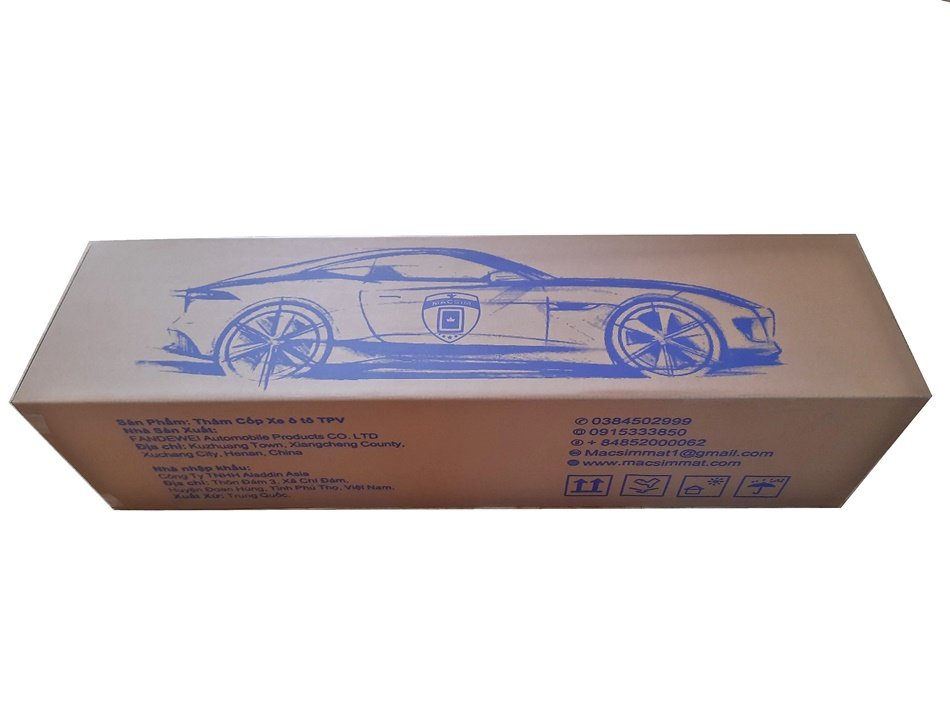 Thảm lót cốp xe ô tô MAZDA 3 / AXELA (SEDAN) 2017-2021 nhãn hiệu Macsim chất liệu TPV cao cấp màu đen (140)