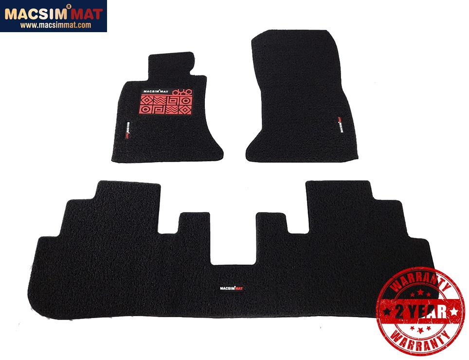 Thảm rối lót sàn ô tô BMW 520i/523i/528i/535i 2011-2017 Nhãn hiệu Macsim chất liệu nhựa rối cao cấp - Thảm BMW 5 series
