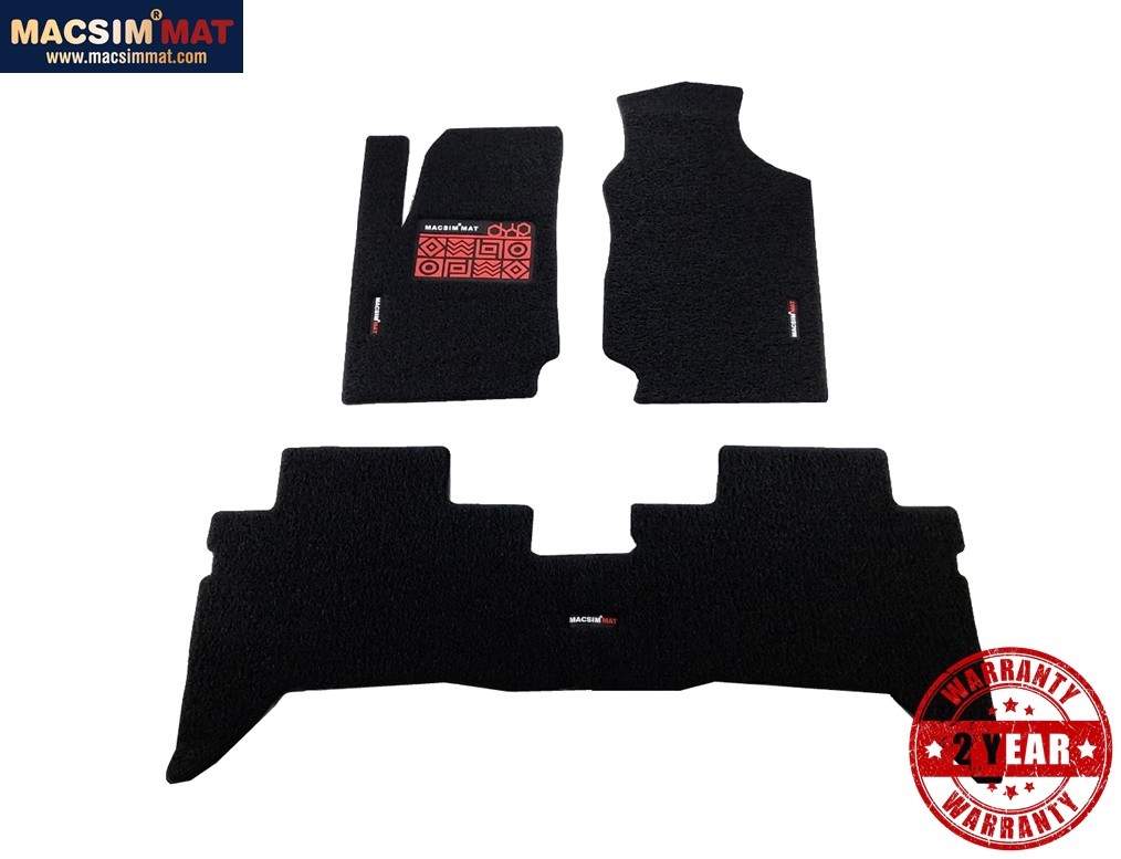 Thảm lót sàn ô tô Ford Ranger Nhãn hiệu Macsim chất liệu nhựa rối cao cấp - Thảm Ford Ranger