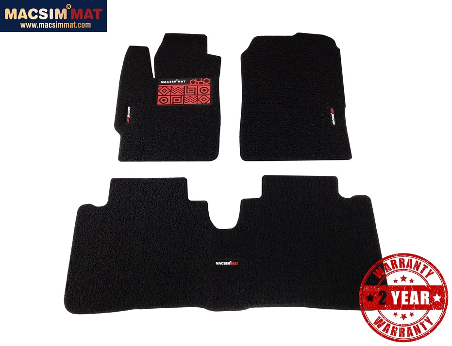 Thảm rối lót sàn ô tô Toyota Vios 2014- đến nay  Nhãn hiệu Macsim chất liệu nhựa rối cao cấp - Thảm Toyota Vios
