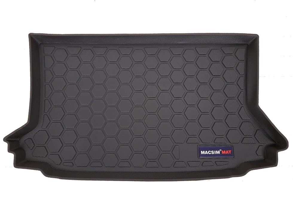 Thảm lót cốp xe ô tô Ford Ecosport 2013-2017 nhãn hiệu Macsim chất liệu TPV cao cấp màu đen (143)