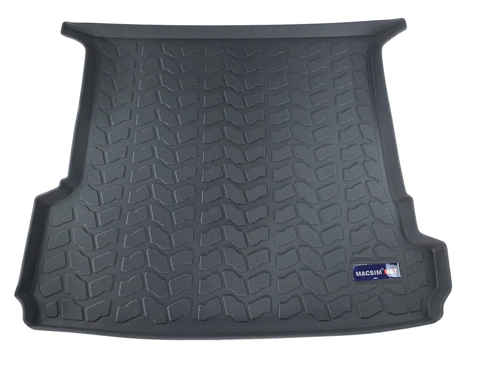 Thảm lót cốp hn xe ô tô Audi Q7 2016- tới nay nhãn hiệu Macsim chất liệu TPV cao cấp màu đen (121)