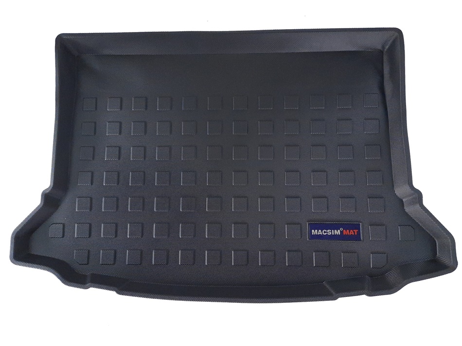 Thảm lót cốp xe Mercedes A Class 2th 2020 nhãn hiệu Macsim chất liệu TPV cao cấp màu đen (ZT19092)