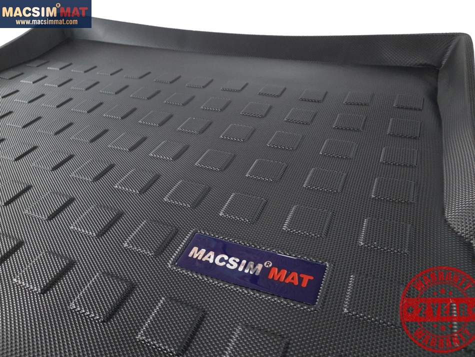 Thảm lót cốp xe Mercedes A Class 2th 2020 nhãn hiệu Macsim chất liệu TPV cao cấp màu đen (ZT19092)