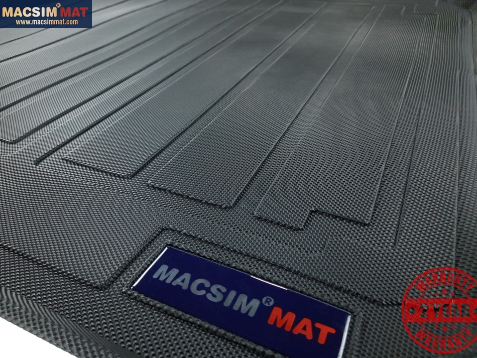 Thảm lót cốp hn xe ô tô LANDROVER RANGE ROVER ( 2013-2016) nhãn hiệu Macsim chất liệu TPV cao cấp màu đen (087)