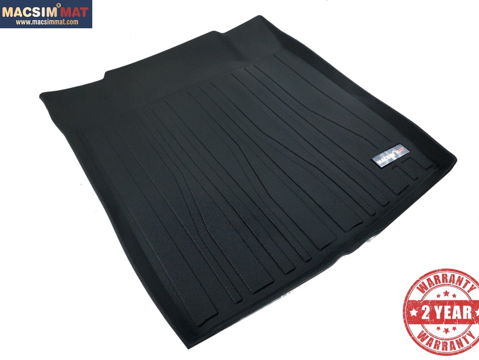 Thảm lót cốp hn xe ô tô VOLVO S90 2017-đến nay nhãn hiệu Macsim chất liệu TPV cao cấp (222)