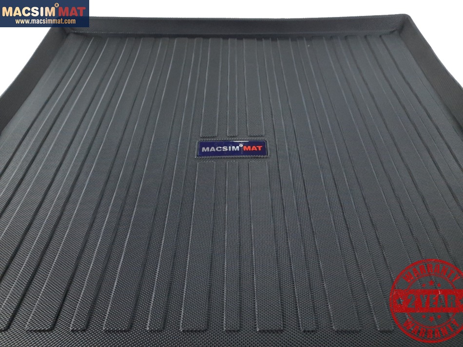 Thảm lót cốp hn xe ô tô Toyota 4 Runner nhãn hiệu Macsim chất liệu TPV cao cấp màu đen (313) - 2018 đến nay