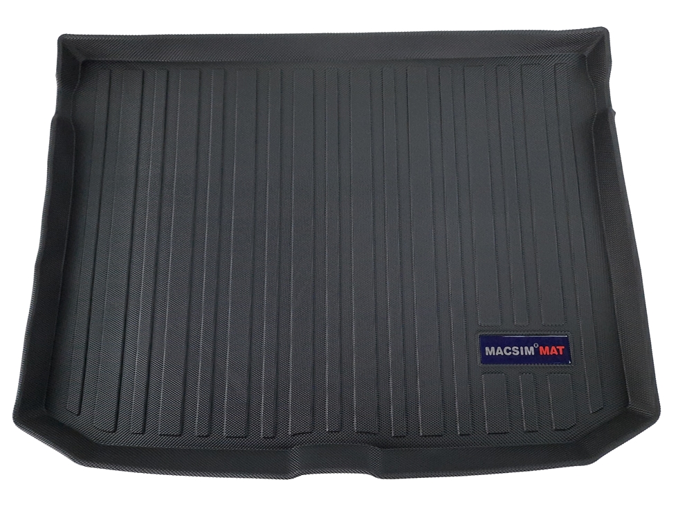 Thảm lót cốp hn xe ô tô Audi A3 2016-2018 nhãn hiệu Macsim chất liệu TPV cao cấp màu đen(264)