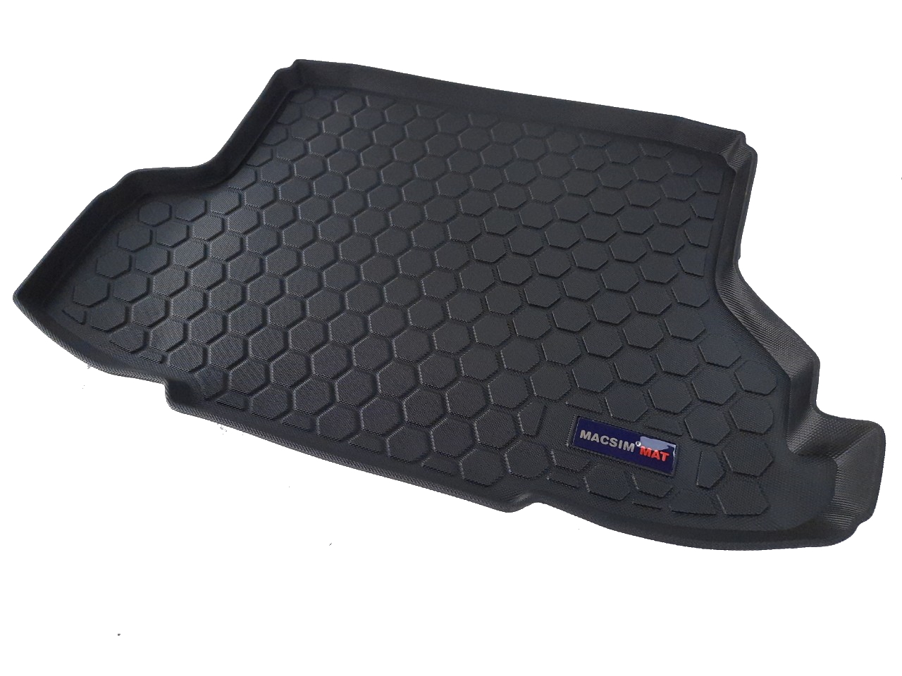 Thảm lót cốp hn xe ô tô Honda City 2015-2017 nhãn hiệu Macsim chất liệu TPV cao cấp màu đen(133)