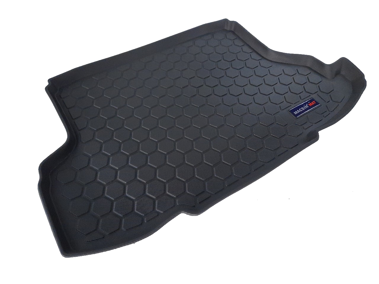 Thảm lót cốp hn xe ô tô Honda City 2015-2017 nhãn hiệu Macsim chất liệu TPV cao cấp màu đen(133)