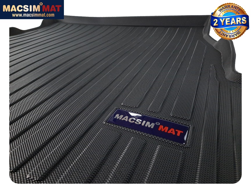 Thảm lót cốp hn xe ô tô Toyota Rav4 2019-đến nay nhãn hiệu Macsim chất liệu TPV cao cấp màu đen (335)