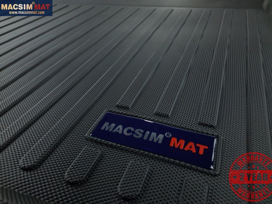 Thảm lót cốp hn xe ô tô Acura RDX 2013-2016 nhãn hiệu Macsim chất liệu TPV cao cấp màu đen (D0193)