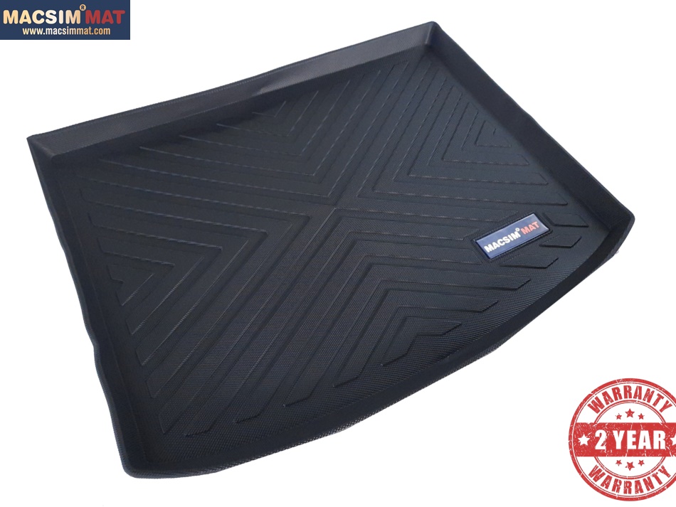 Thảm lót cốp hn xe ô tô VOLVO V40 2013-2017 nhãn hiệu Macsim chất liệu TPV cao cấp (D0069)
