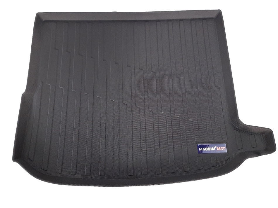 Thảm lót cốp xe ô tô Mercedes GLC COUPE C253 2017-đến nay nhãn hiệu Macsim chất liệu TPV cao cấp màu đen (ZT005)