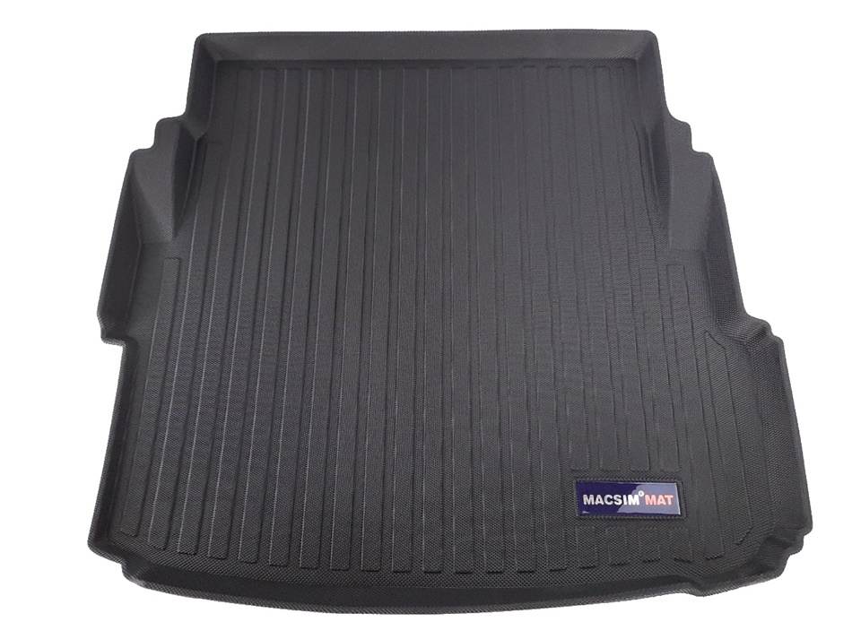 Thảm lót cốp hn xe ô tô Jaguar XE 2015-2017 nhãn hiệu Macsim chất liệu TPV cao cấp màu đen - nhám (075)