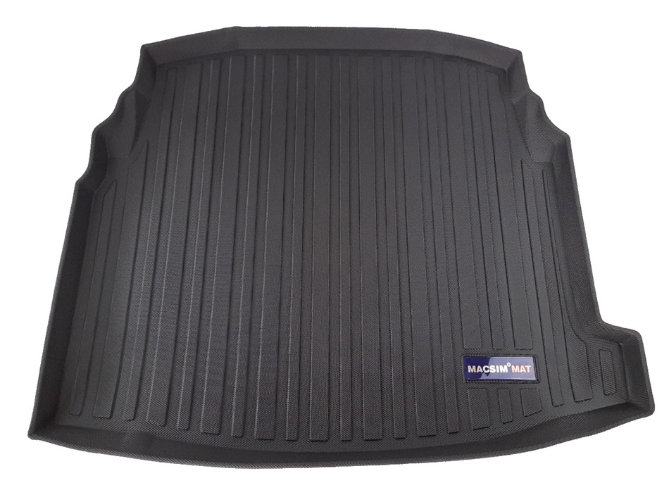 Thảm lót cốp hn xe ô tô Mercedes E-Class,E300L /W213 (2015+) nhãn hiệu Macsim chất liệu TPV cao cấp màu đen (d0194)