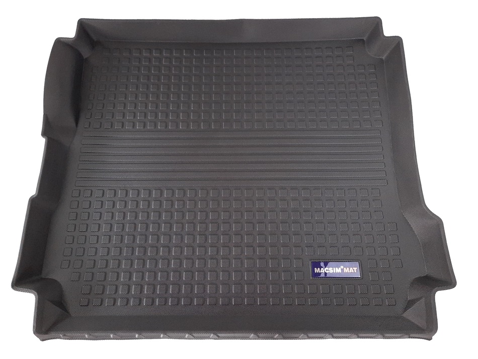 Thảm lót cốp xe ô tô LANDROVER Discovery 4 (2010-2015) nhãn hiệu Macsim chất liệu TPV cao cấp màu đen (085)