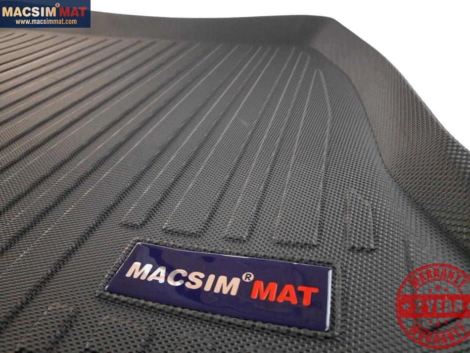 Thảm lót cốp xe ô tô VOLVO S60L 2014-2018 nhãn hiệu Macsim chất liệu TPV cao cấp (D0071)