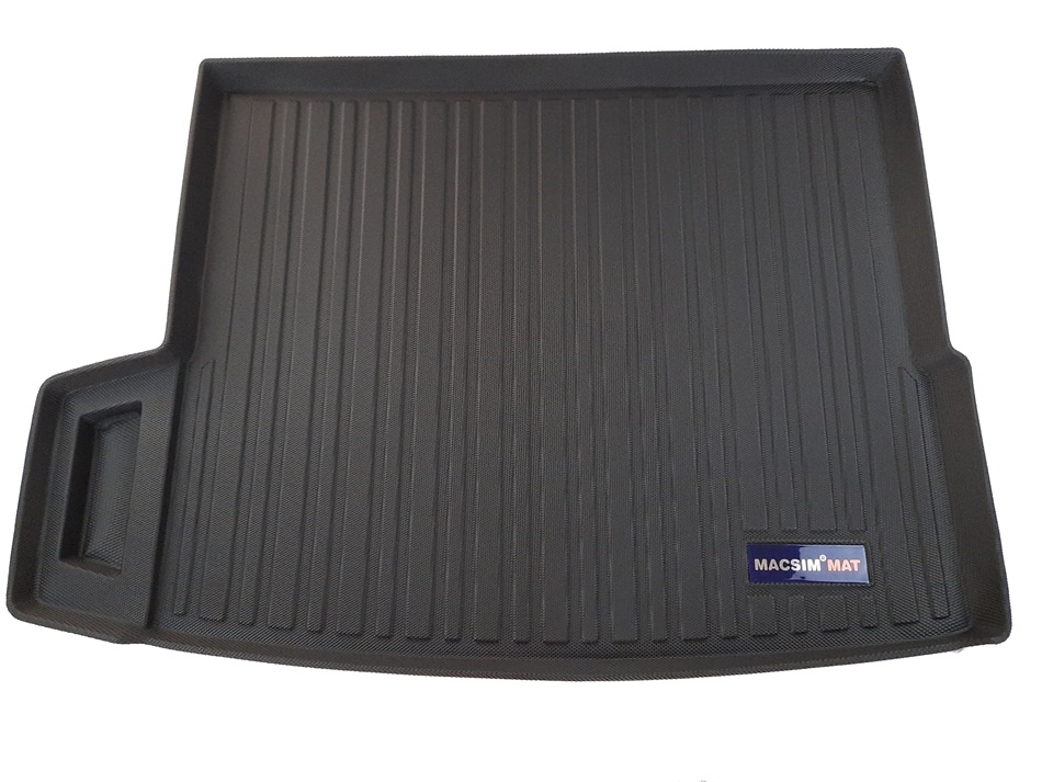 Thảm lót cốp hn xe ô tô BMW X1/F48 2016-2018 nhãn hiệu Macsim chất liệu TPV cao cấp màu đen (177)