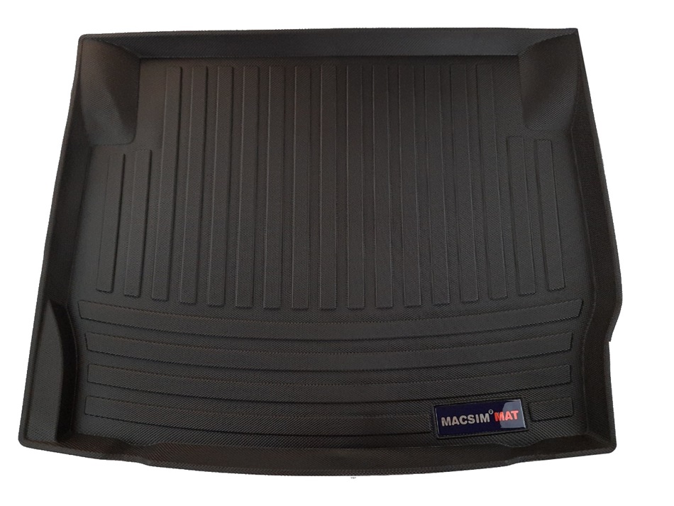 Thảm lót cốp hn xe ô tô BMW 1 Series (F20) (Hatchback) 2012-2016 nhãn hiệu Macsim chất liệu TPV cao cấp màu đen (H173 / D0173)