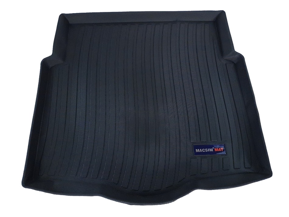 Thảm lót cốp hn kv xe ô tô Chevrolet Cruze 2016 + nhãn hiệu Macsim chất liệu TPV cao cấp màu đen(095)