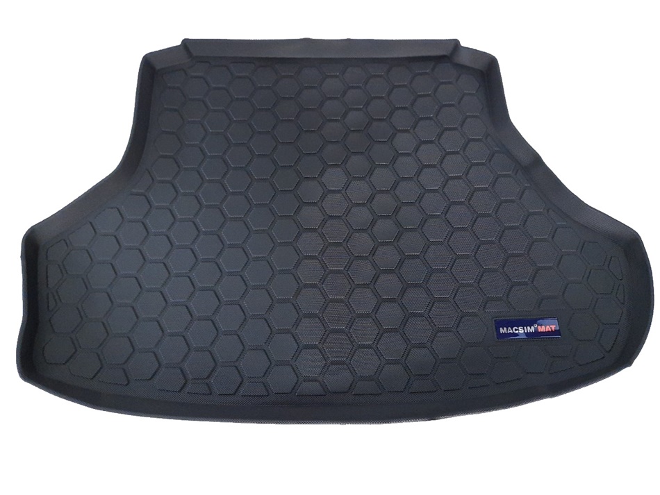 Thảm lót cốp hn xe ô tô Lexus ES 200/250 2013-2017 nhãn hiệu Macsim chất liệu TPV cao cấp màu đen (122)