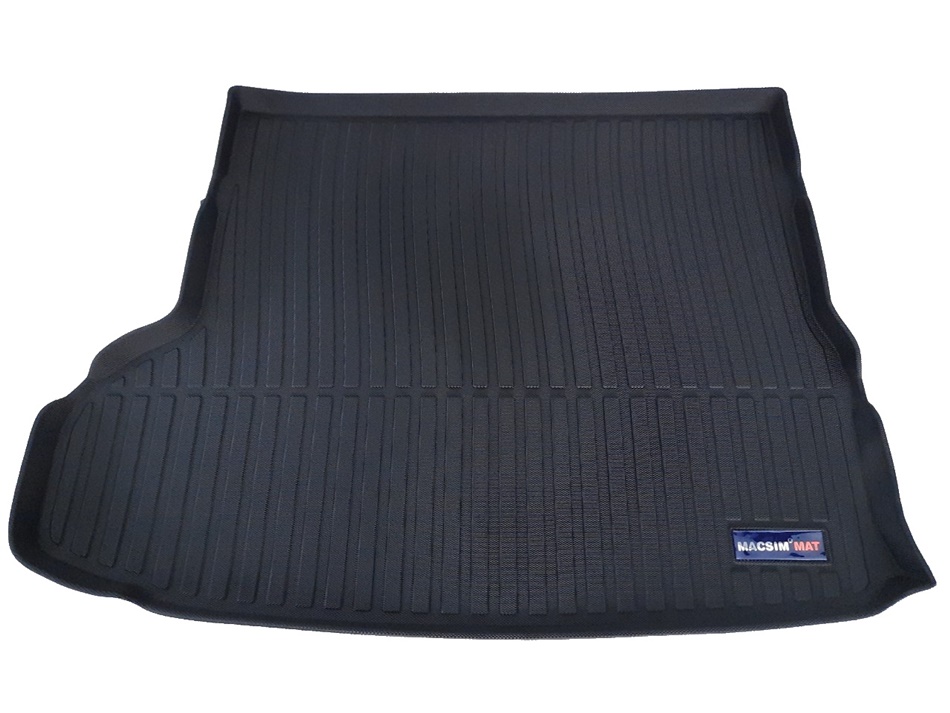 Thảm lót cốp hn xe ô tô Toyota HighLander 7 chỗ 2015-đến nay nhãn hiệu Macsim chất liệu TPV cao cấp màu đen(059)