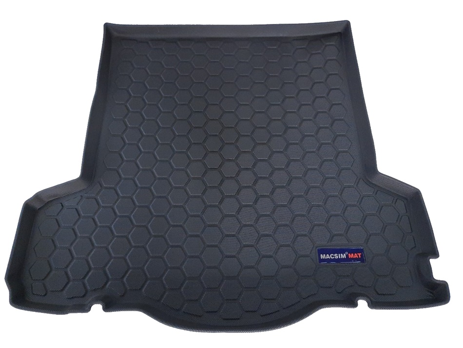 Thảm lót cốp hn xe ô tô Lincoln MKZ 2014-2016 nhãn hiệu Macsim chất liệu TPV cao cấp màu đen(D0153)