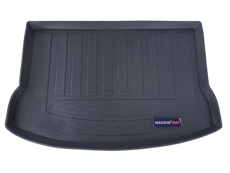 Thảm lót cốp hn xe ô tô Toyota Yaris 2018+  nhãn hiệu Macsim chất liệu TPV cao cấp màu đen(051)
