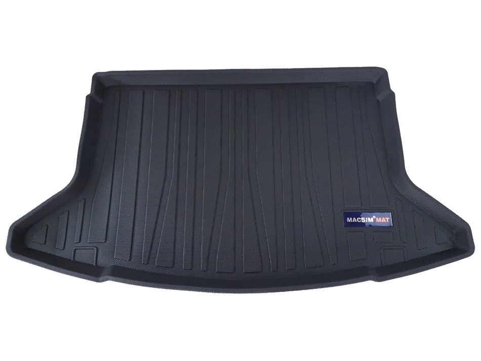 Thảm lót cốp hn xe ô tô Hyundai I30 2018-đến nay nhãn hiệu Macsim chất liệu TPV cao cấp màu đen (DT14)