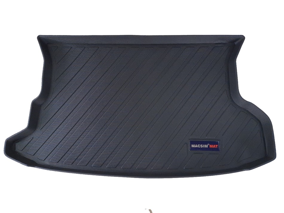 Thảm lót cốp hn xe ô tô Hyundai Tucson 2008-2013 nhãn hiệu Macsim chất liệu TPV cao cấp màu đen(102)