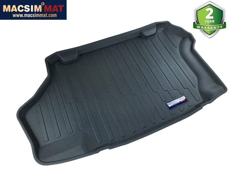 Thảm lót cốp xe ô tô Lexus ES300H 2013-2017 nhãn hiệu Macsim chất liệu TPV cao cấp màu đen(ST001)